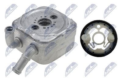 Oil Cooler, engine oil NTY CCL-VW-029