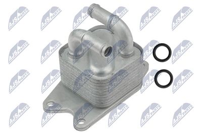 Oil Cooler, automatic transmission NTY CCL-VW-035