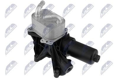 Oil Cooler, engine oil NTY CCL-VW-062