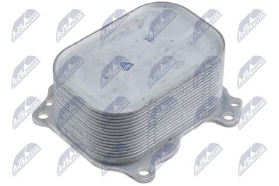 Oil Cooler, engine oil NTY CCL-VW-067