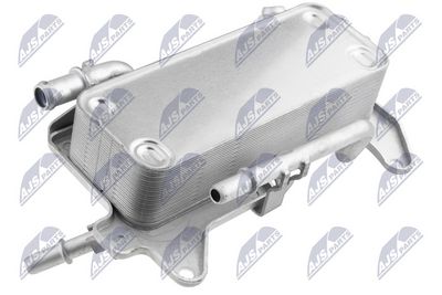 Oil Cooler, automatic transmission NTY CCL-VW-073