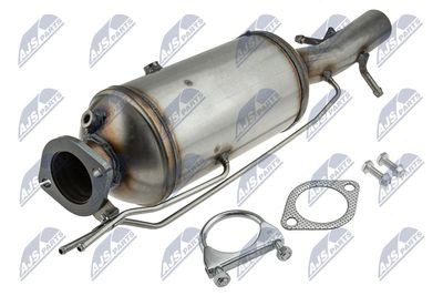 Soot/Particulate Filter, exhaust system NTY DPF-FR-005