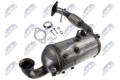 Soot/Particulate Filter, exhaust system NTY DPF-FR-011