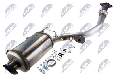 Soot/Particulate Filter, exhaust system NTY DPF-NS-003