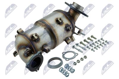 Soot/Particulate Filter, exhaust system NTY DPF-TY-002