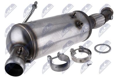 Soot/Particulate Filter, exhaust system NTY DPF-VW-010