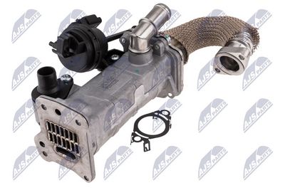 Cooler, exhaust gas recirculation NTY EGR-LR-010