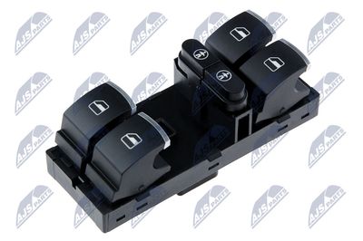Switch, window regulator NTY EWS-VW-074