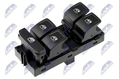Switch, window regulator NTY EWS-VW-089