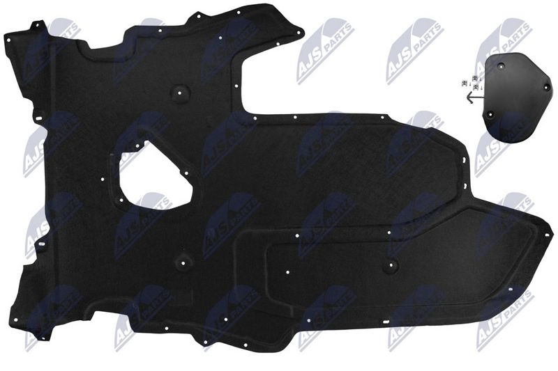 NTY EZC-BM-515 Engine Guard/Skid Plate