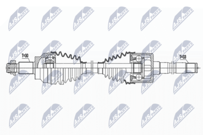 Drive Shaft NTY NPW-AR-016