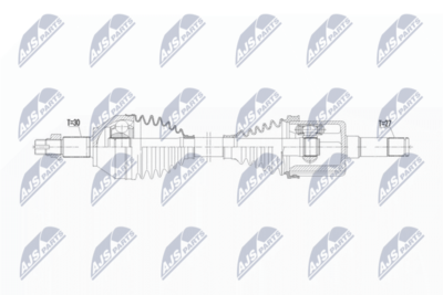 Drive Shaft NTY NPW-AR-020