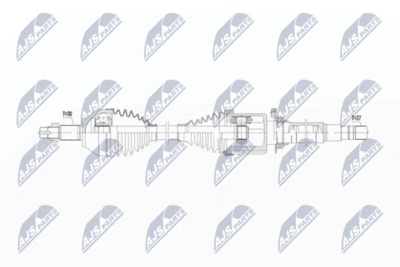Drive Shaft NTY NPW-AR-022