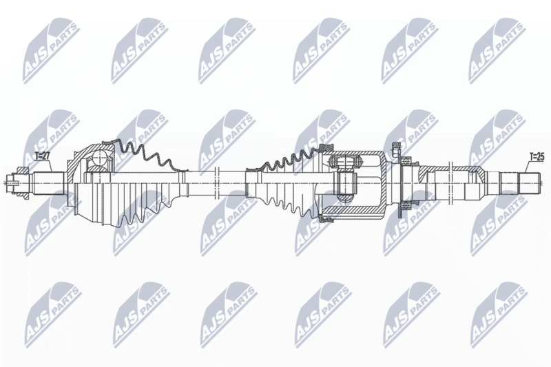 NTY NPW-AR-024 Drive Shaft