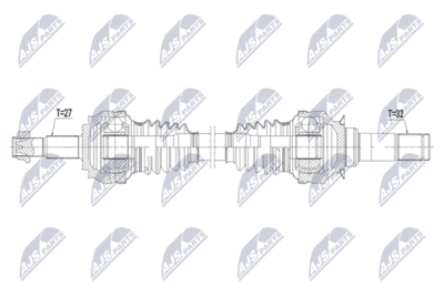 Drive Shaft NTY NPW-AR-043