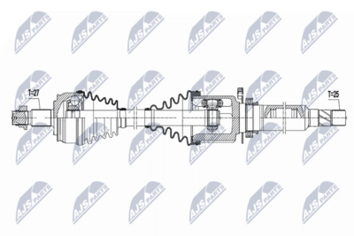 Drive Shaft NTY NPW-AR-045