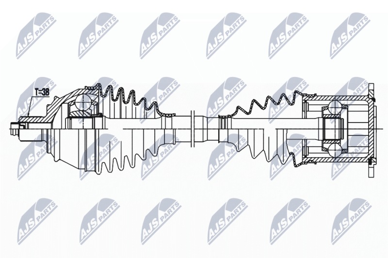 NTY NPW-AU-033 Drive Shaft