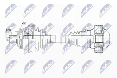 Drive Shaft NTY NPW-AU-046