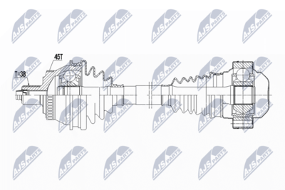Drive Shaft NTY NPW-AU-048
