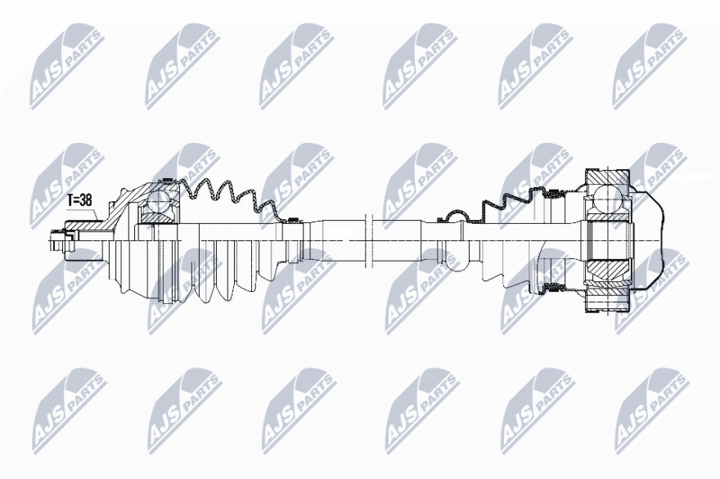 NTY NPW-AU-050 Drive Shaft