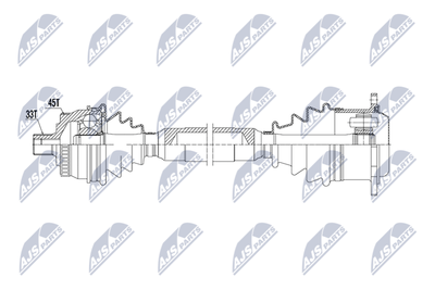 Drive Shaft NTY NPW-AU-059