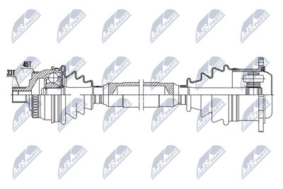 Drive Shaft NTY NPW-AU-061