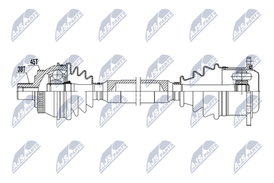 Drive Shaft NTY NPW-AU-065