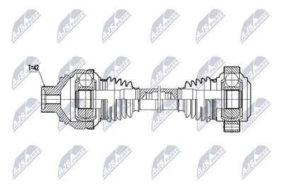 Drive Shaft NTY NPW-AU-079