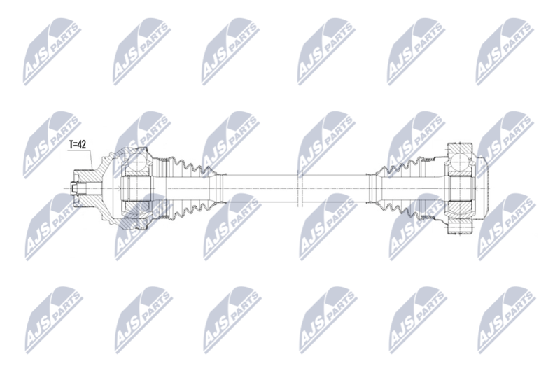 NTY NPW-AU-084 Drive Shaft