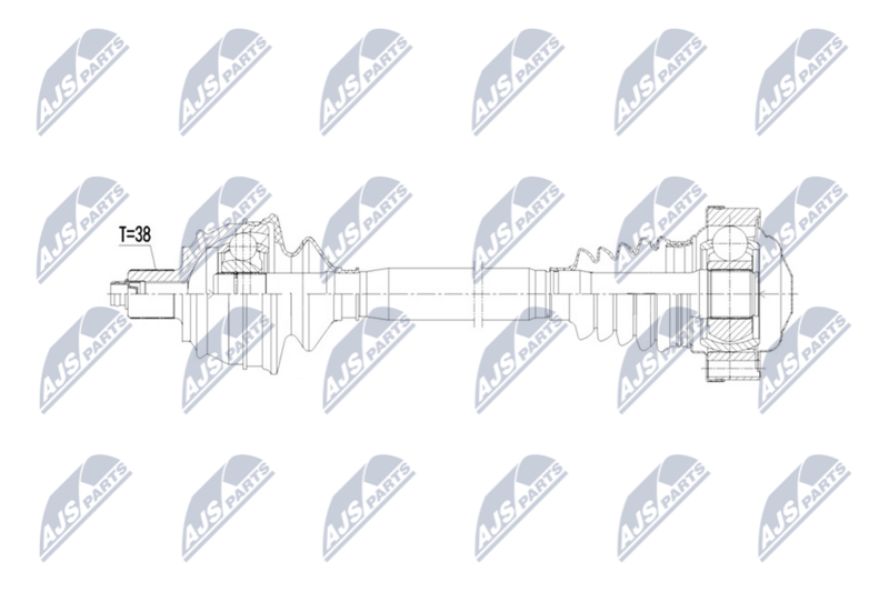 NTY NPW-AU-085 Drive Shaft