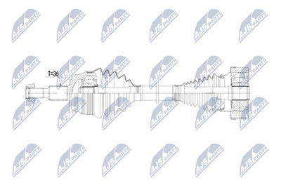 Drive Shaft NTY NPW-AU-087