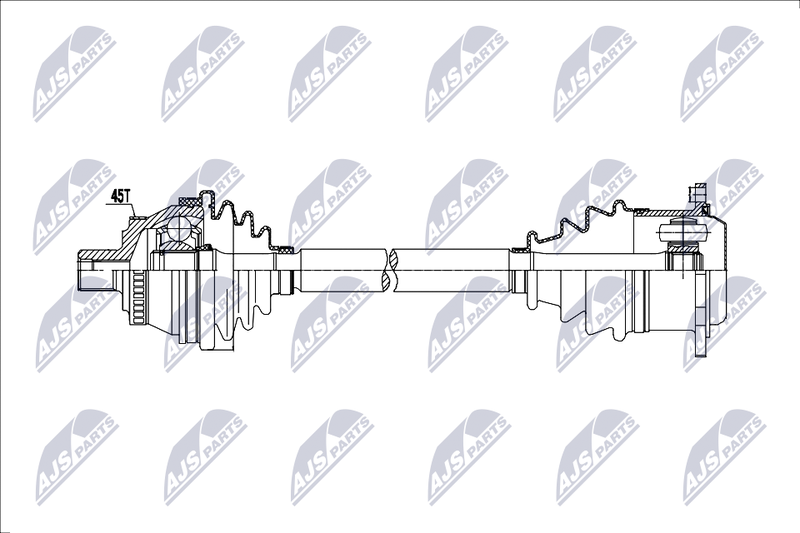 NTY NPW-AU-091 Drive Shaft