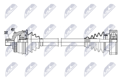 Drive Shaft NTY NPW-AU-099