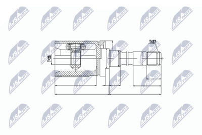 Joint Kit, drive shaft NTY NPW-BM-010