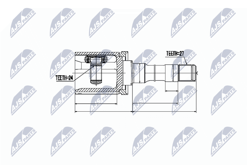 NTY NPW-BM-014 Joint Kit, drive shaft