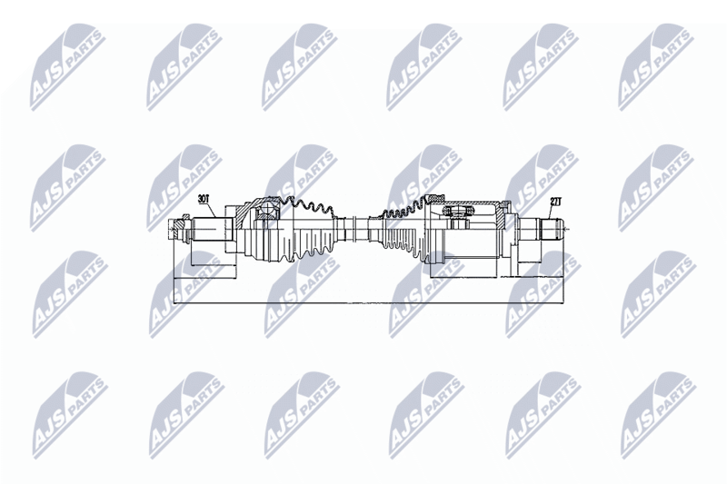 NTY NPW-BM-015 Drive Shaft