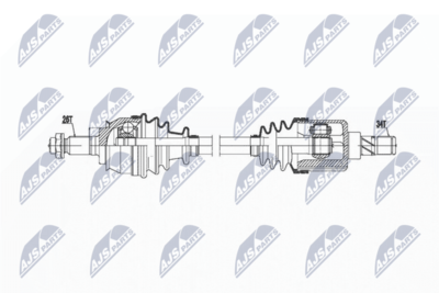 Drive Shaft NTY NPW-BM-020