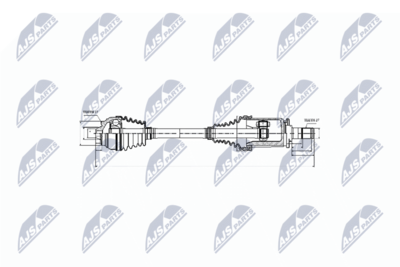 Drive Shaft NTY NPW-BM-029