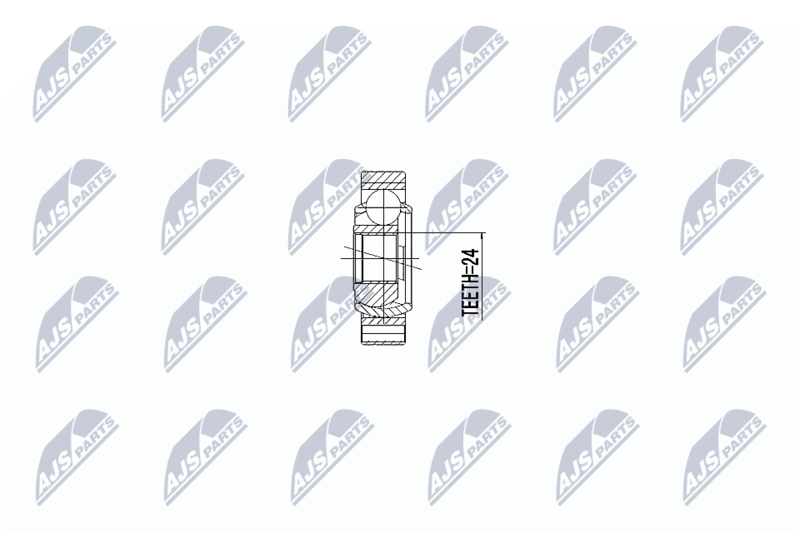 NTY NPW-BM-034 Joint Kit, drive shaft