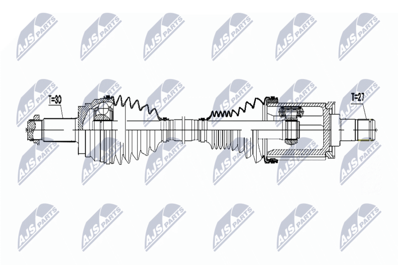 NTY NPW-BM-039 Drive Shaft
