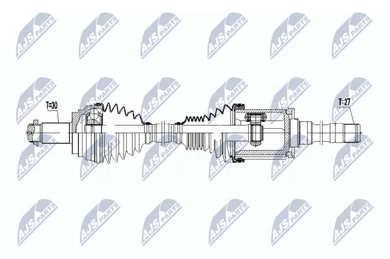 NTY NPW-BM-040 Drive Shaft