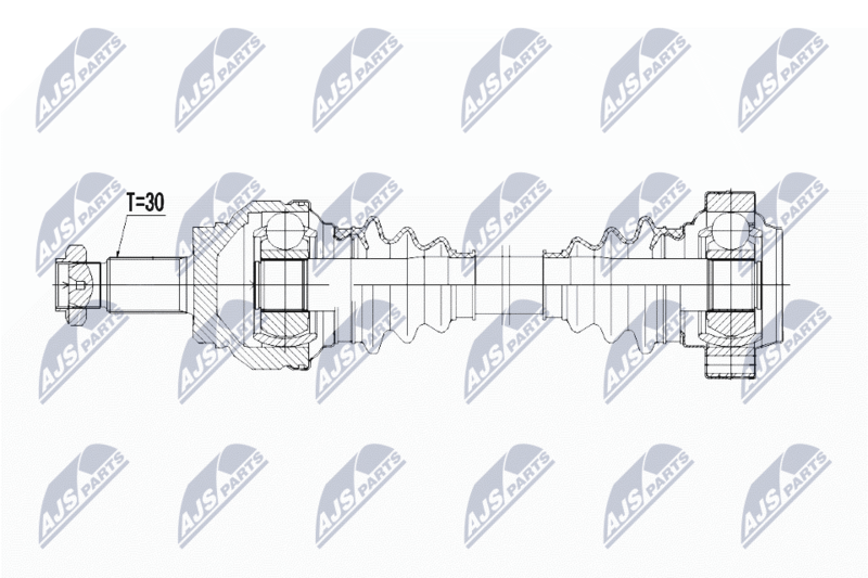 NTY NPW-BM-043 Drive Shaft
