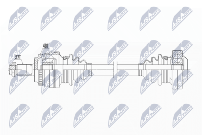 Drive Shaft NTY NPW-BM-044