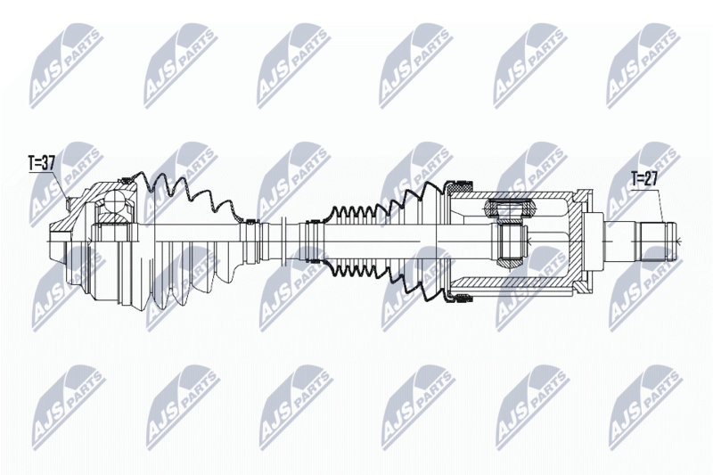 NTY NPW-BM-045 Drive Shaft