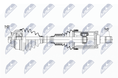 Drive Shaft NTY NPW-BM-045