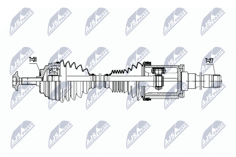 NTY NPW-BM-050 Drive Shaft