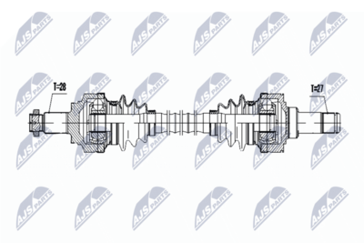 Drive Shaft NTY NPW-BM-051