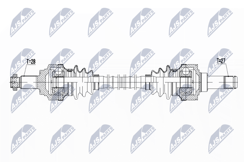 NTY NPW-BM-052 Drive Shaft