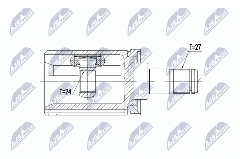 NTY NPW-BM-061 Joint Kit, drive shaft