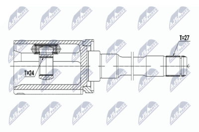 Joint Kit, drive shaft NTY NPW-BM-062